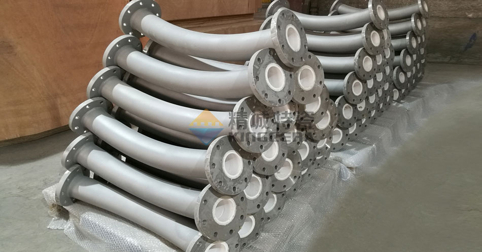 整體成型耐磨陶瓷管如何安裝陶瓷環？