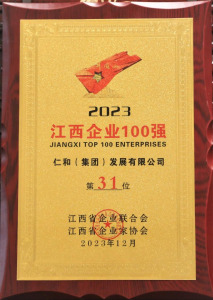 仁和集團連年入圍江西企業100強